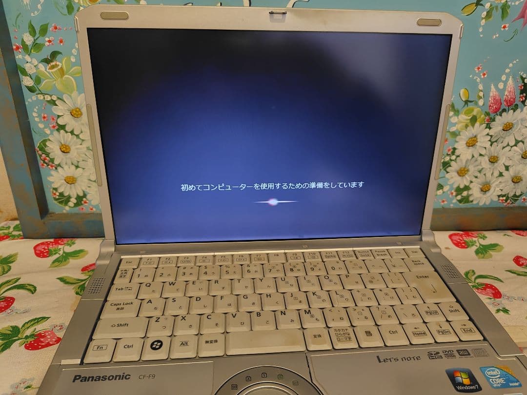 【美品】パナソニック　CF F9 windows 7　 取説付　 14.1インチ