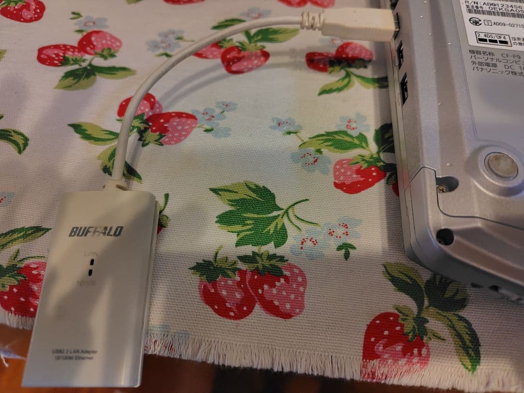 【美品】パナソニック　CF F9 windows 7　 取説付　 14.1インチ