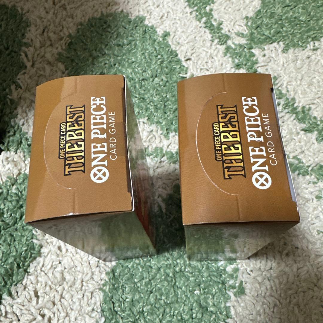 ワンピースカードゲームTHE BEST 未開封2box テープ付き