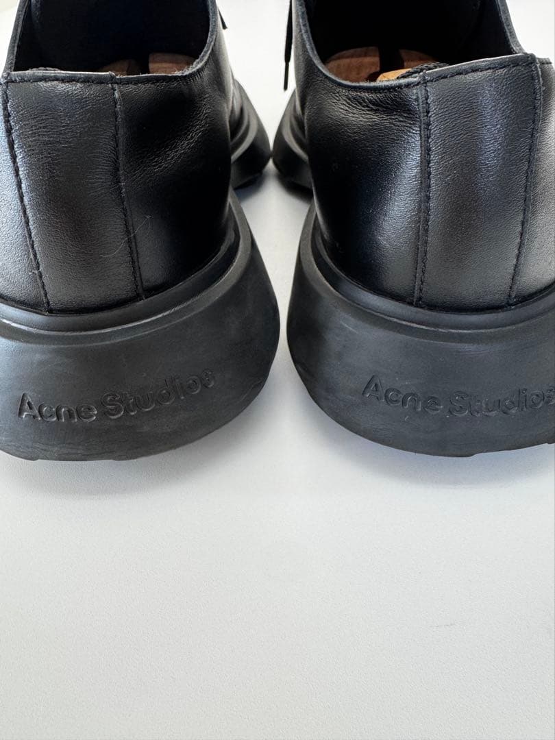 レザーレースアップシューズ