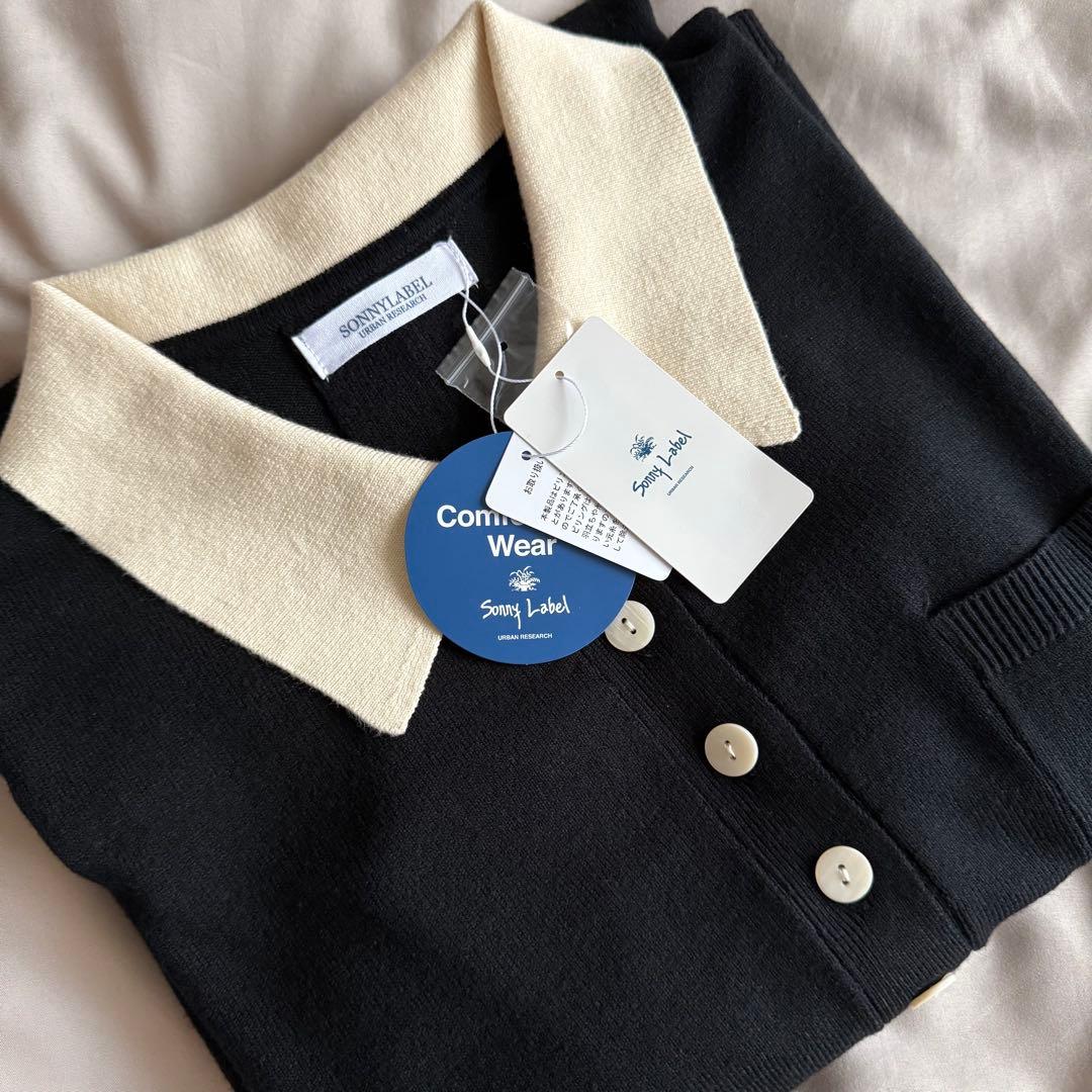 URBAN RESEARCH Sonny Label ニットポロワンピース