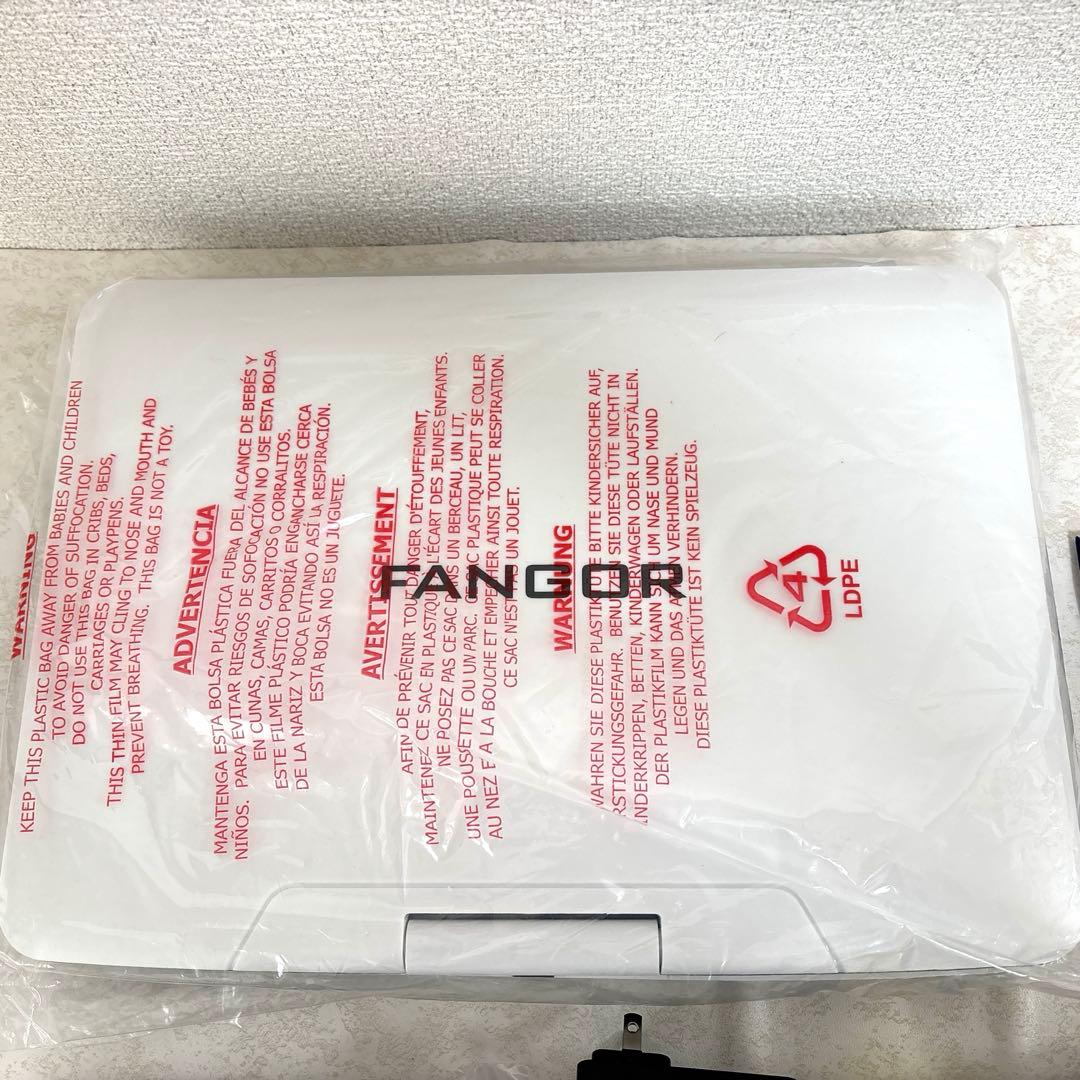 新品 FANGOR 14インチ大画面ポータブルブルーレイプレーヤー