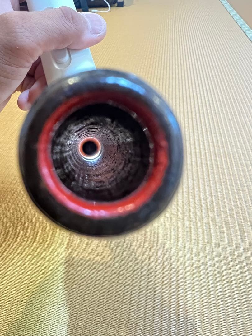 ※ノギオ 能管 煤竹 本管 桜樺巻き 専用筒付