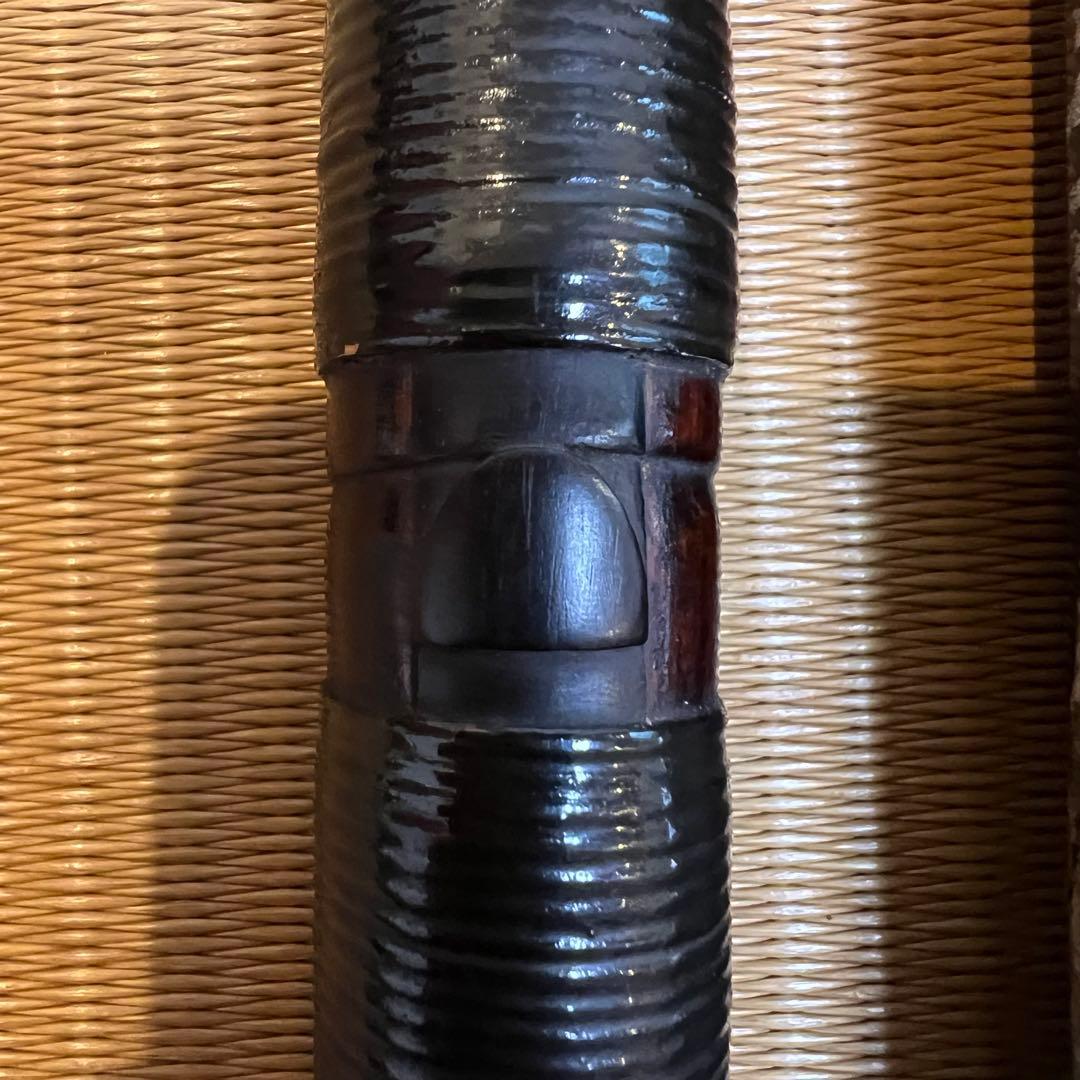 ※ノギオ 能管 煤竹 本管 桜樺巻き 専用筒付