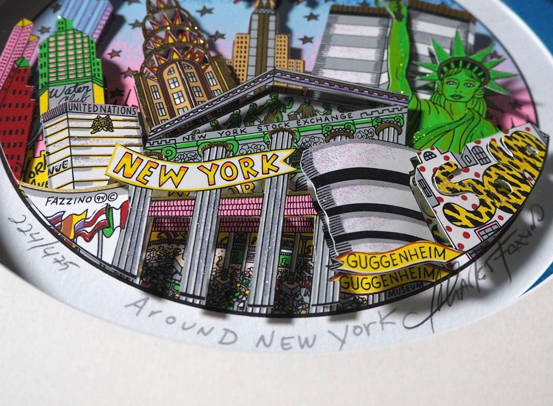 おまとめ購入専用出品■チャールズファジーノ 3Dシルクスクリーン