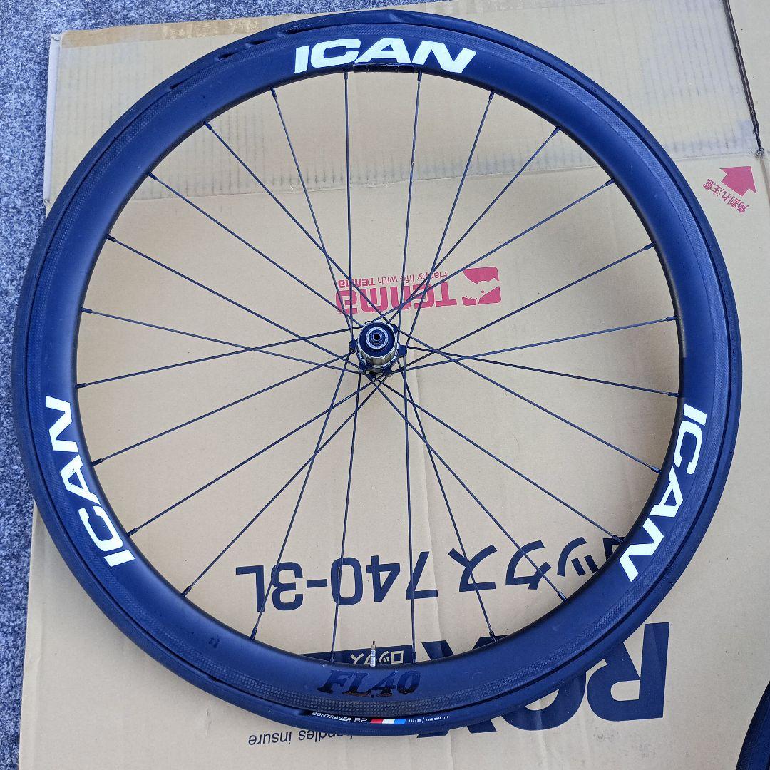 ICAN FL40 カーボンホイール　シマノ11速