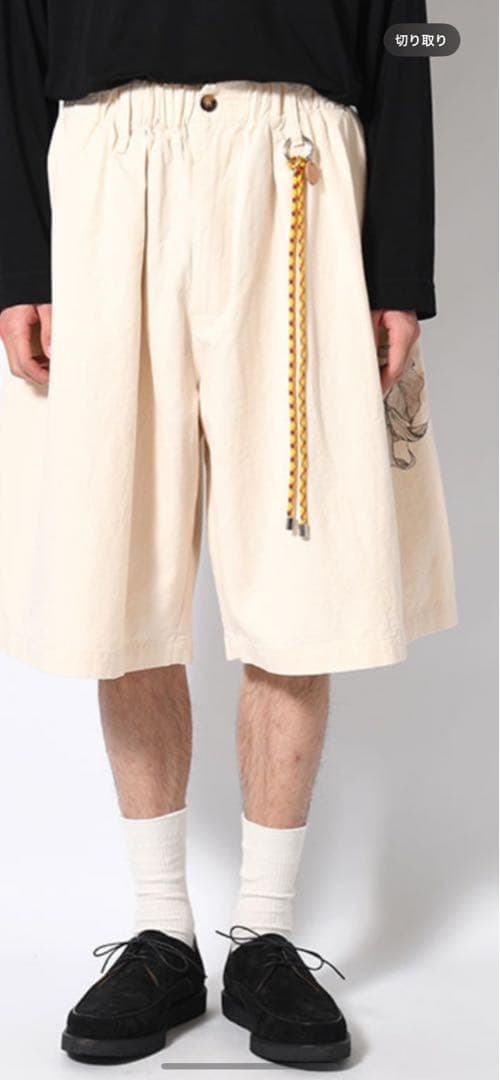 NODZOKU✖︎KOOI PATCHWORK SHORTS SILLAGE