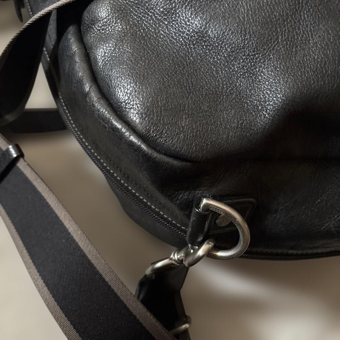 人気✨COACH ボストンバッグ 2way レザー ブラック 大容量 コーチ