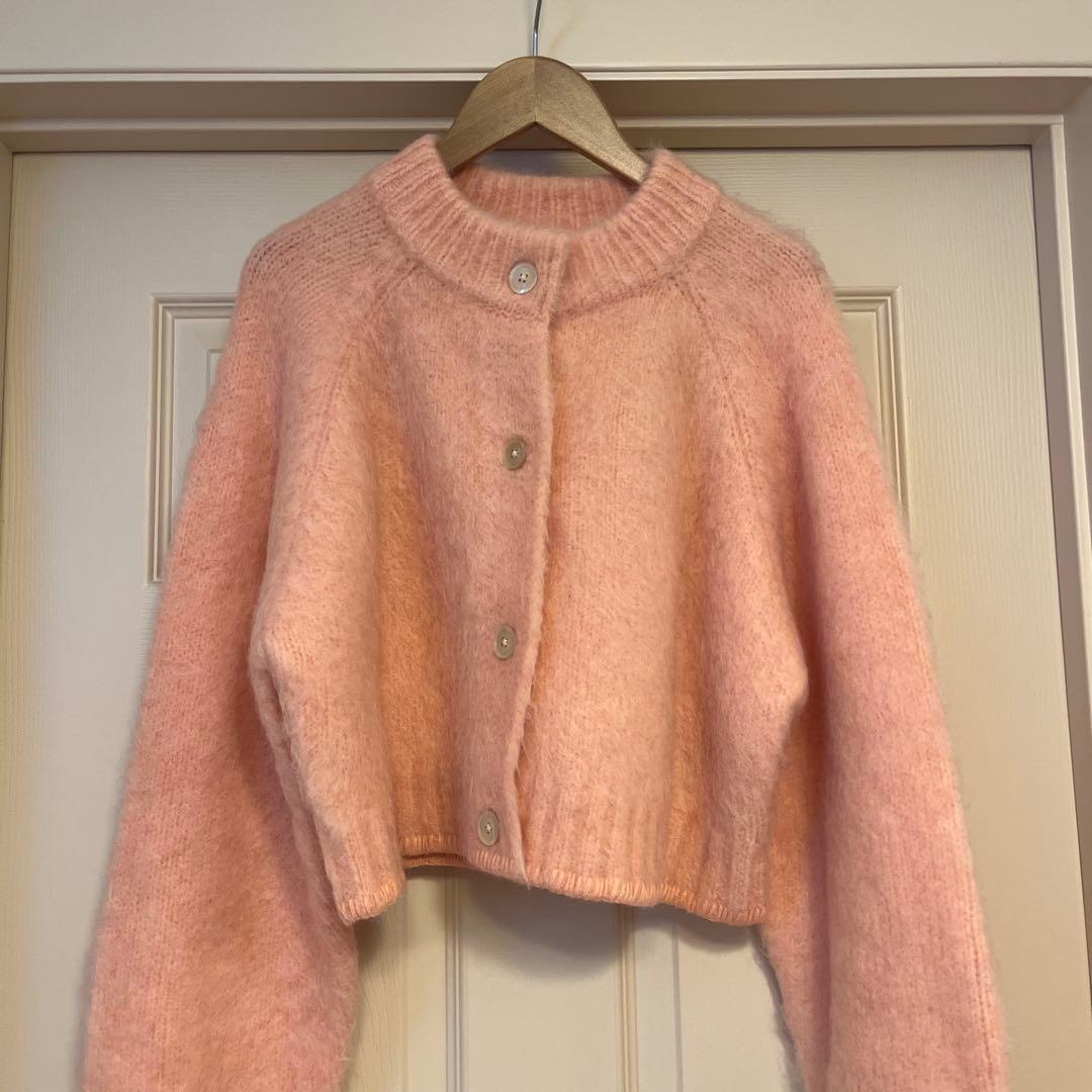 トップス Brushed Knit Cardigan todayful