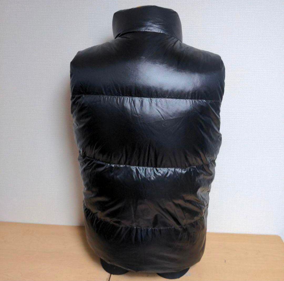 cm8 TATRAS ダウンベスト リバーシブル 黒 総柄 メンズMサイズ相当