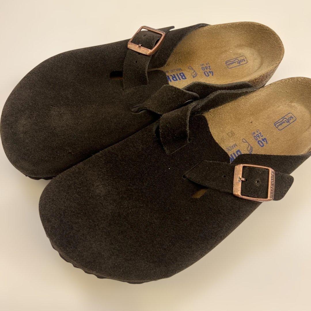新品　BIRKENSTOCK 40 ダークブラウン　スエード