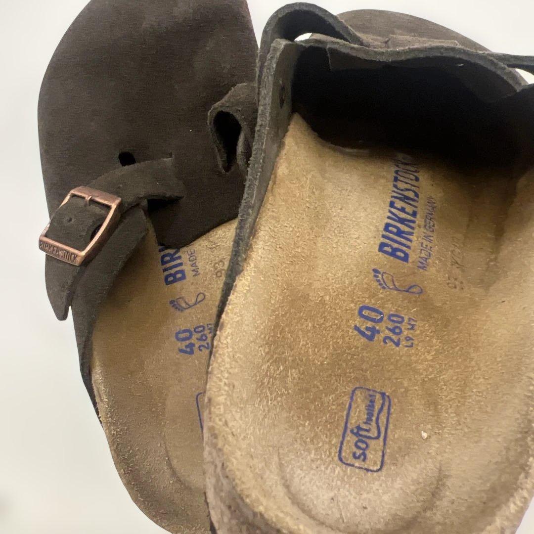 新品　BIRKENSTOCK 40 ダークブラウン　スエード