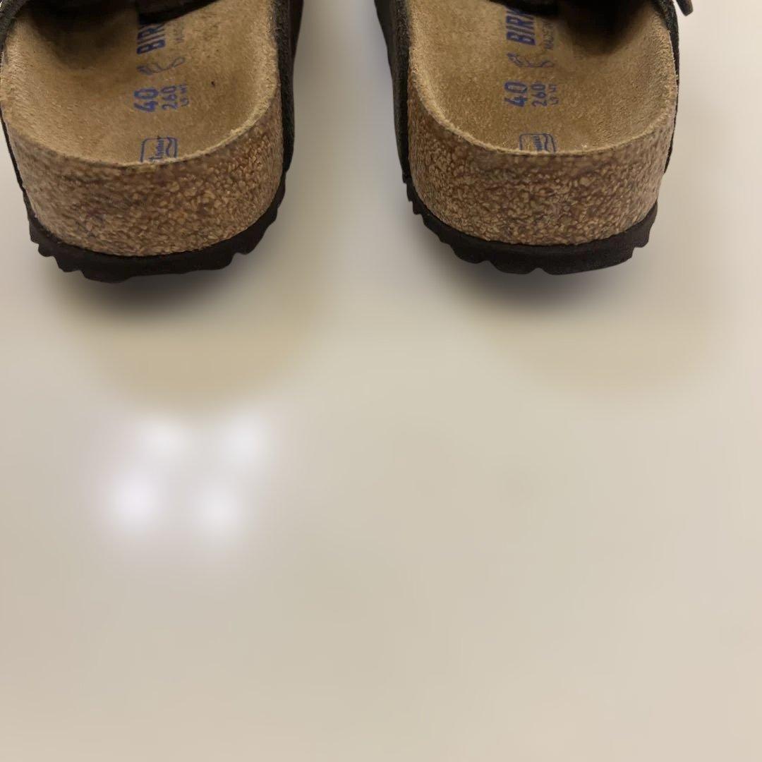 新品　BIRKENSTOCK 40 ダークブラウン　スエード