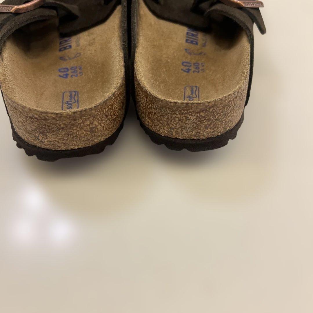 新品　BIRKENSTOCK 40 ダークブラウン　スエード