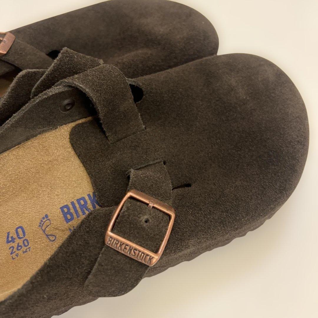 新品　BIRKENSTOCK 40 ダークブラウン　スエード