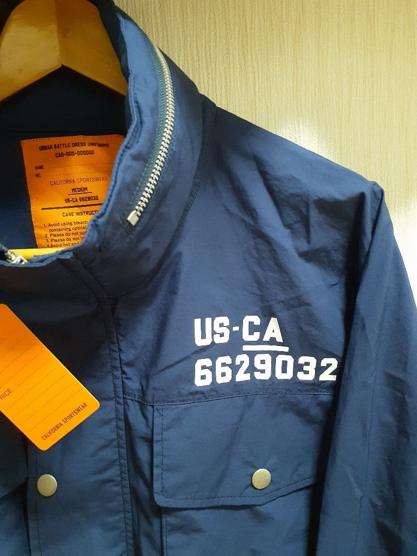 ジャーナルスタンダード　ミリタリージャケット M65　ブルー　M　新品