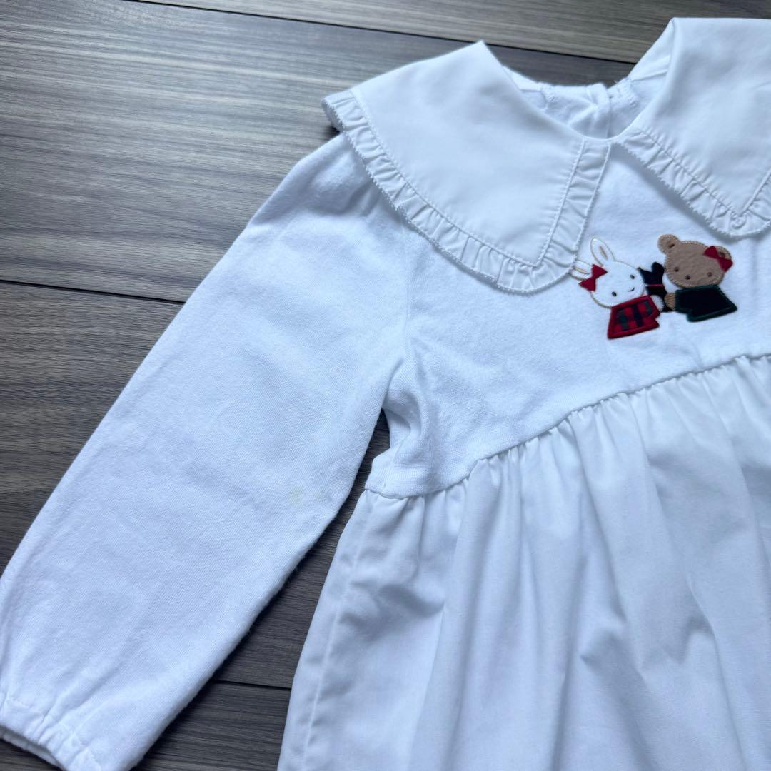 familiar ファミリア 襟付き長袖シャツ 90