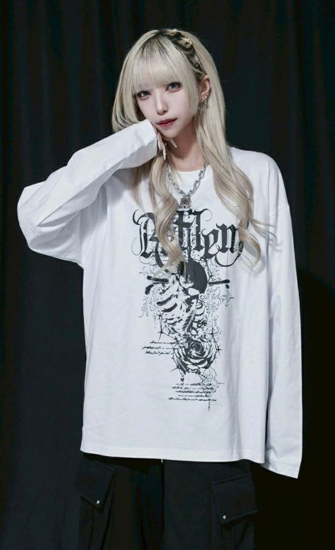 REFLEM 2026year happy bag プリントロングスリーブ