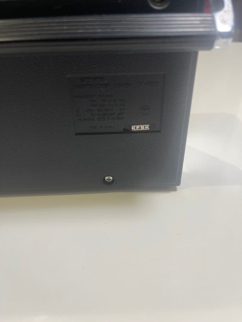 カセットプレイヤー二台セットジャンク