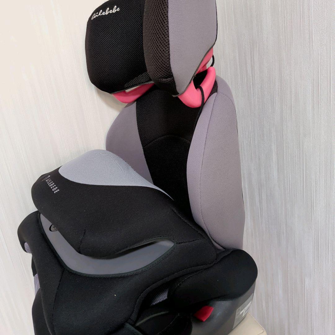 【極美品】1〜11才　エールべべ　サラット3ステップV3　黒　グレー　AM256