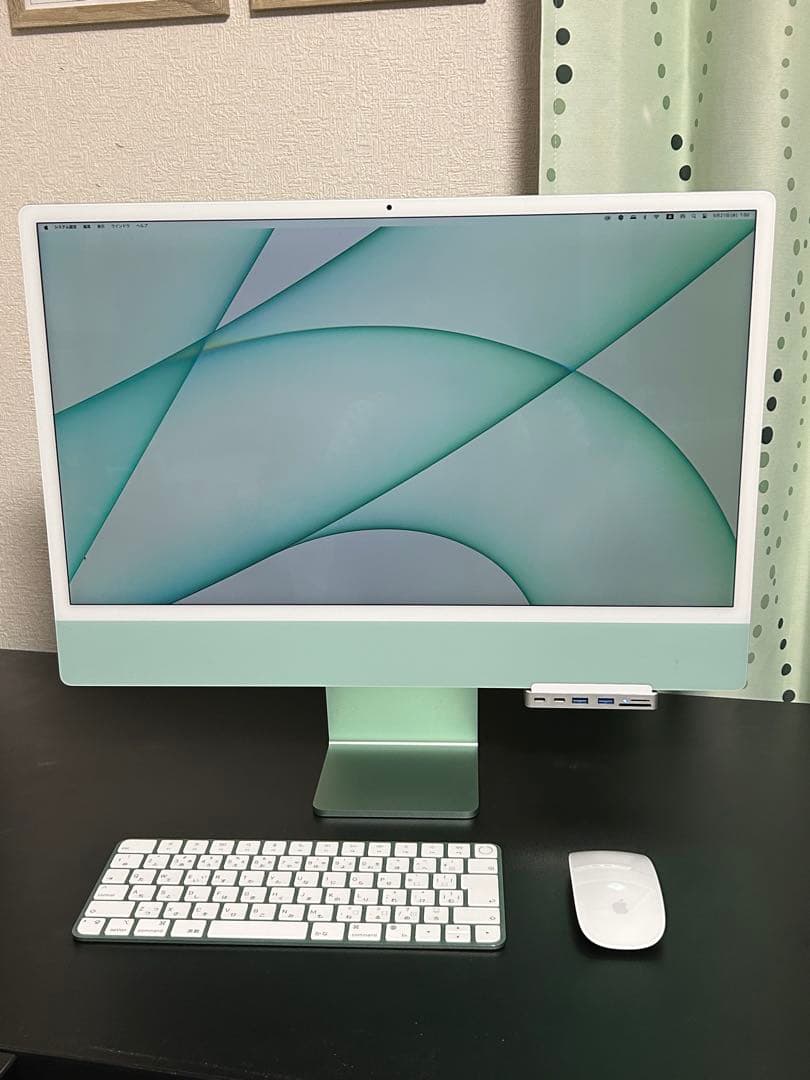 M1 iMac 24インチ 16GB/512GB グリーン オマケ付