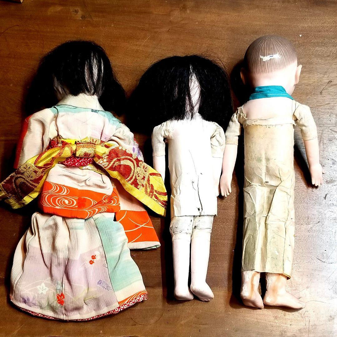 値下げ交渉可！✨ 房柳齋さん 大正 市松人形 まとめ売り ニ体セット✨