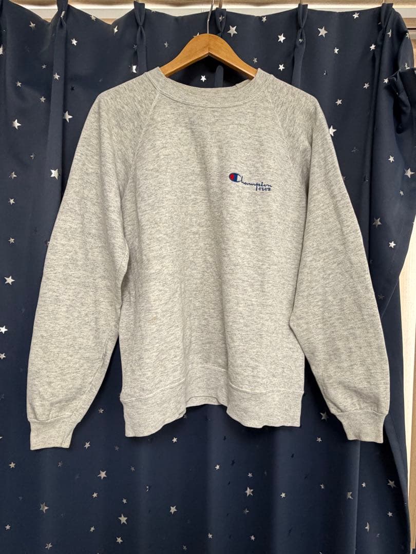 y*u様 80s USA製 Hanes Champion刺繍 スウェット L 霜