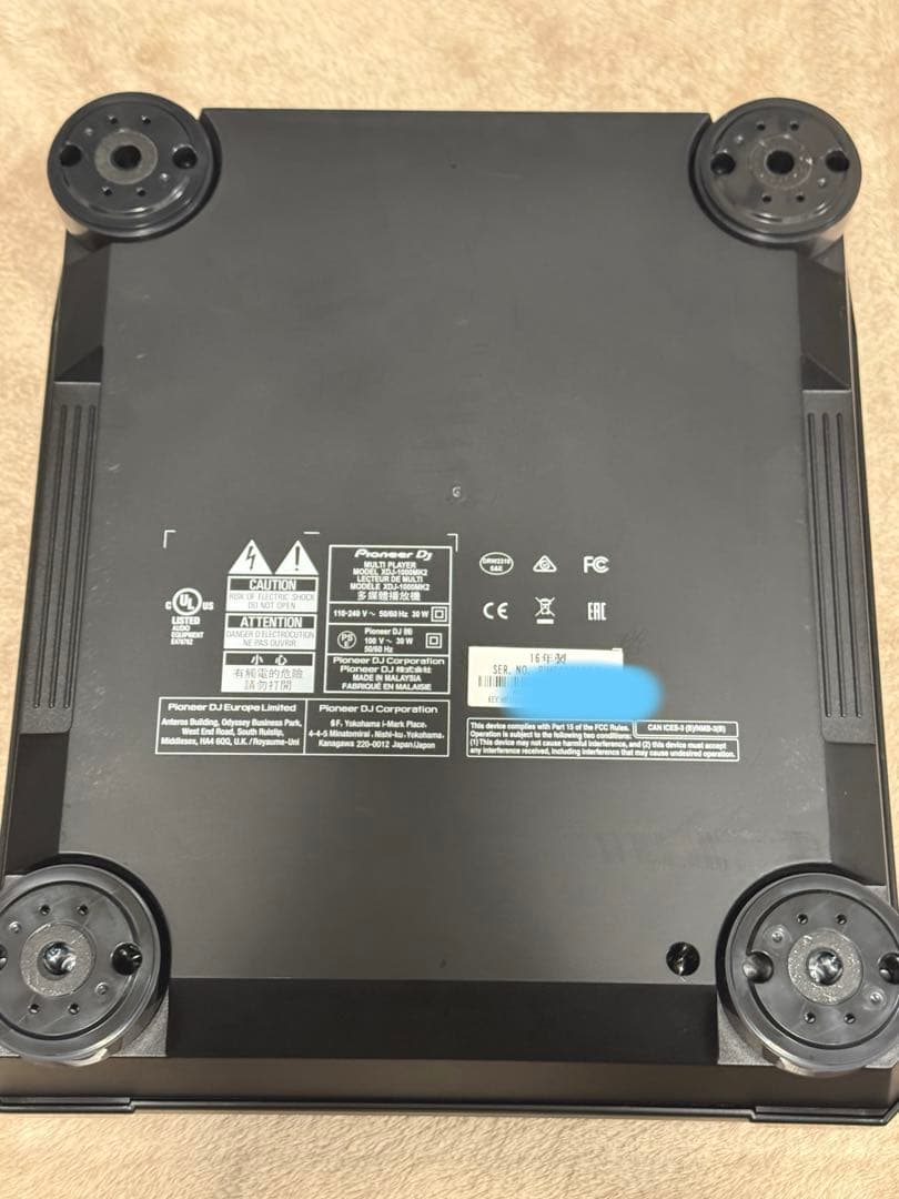 【送料込み】Pioneer DJ XDJ1000mk2