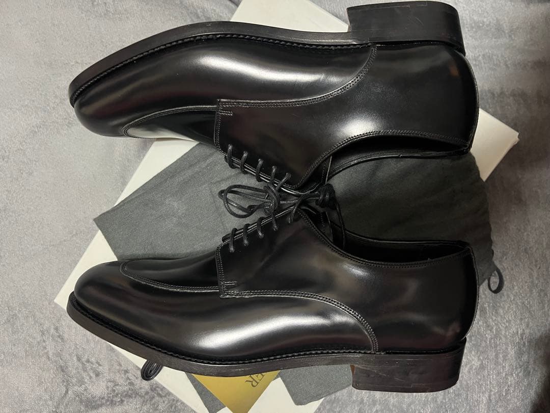 「使用なし」Barker Uチップ 黒　UK7 F