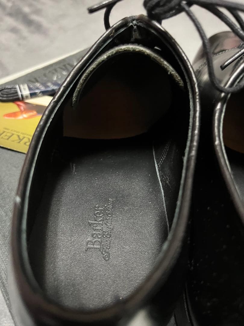 「使用なし」Barker Uチップ 黒　UK7 F