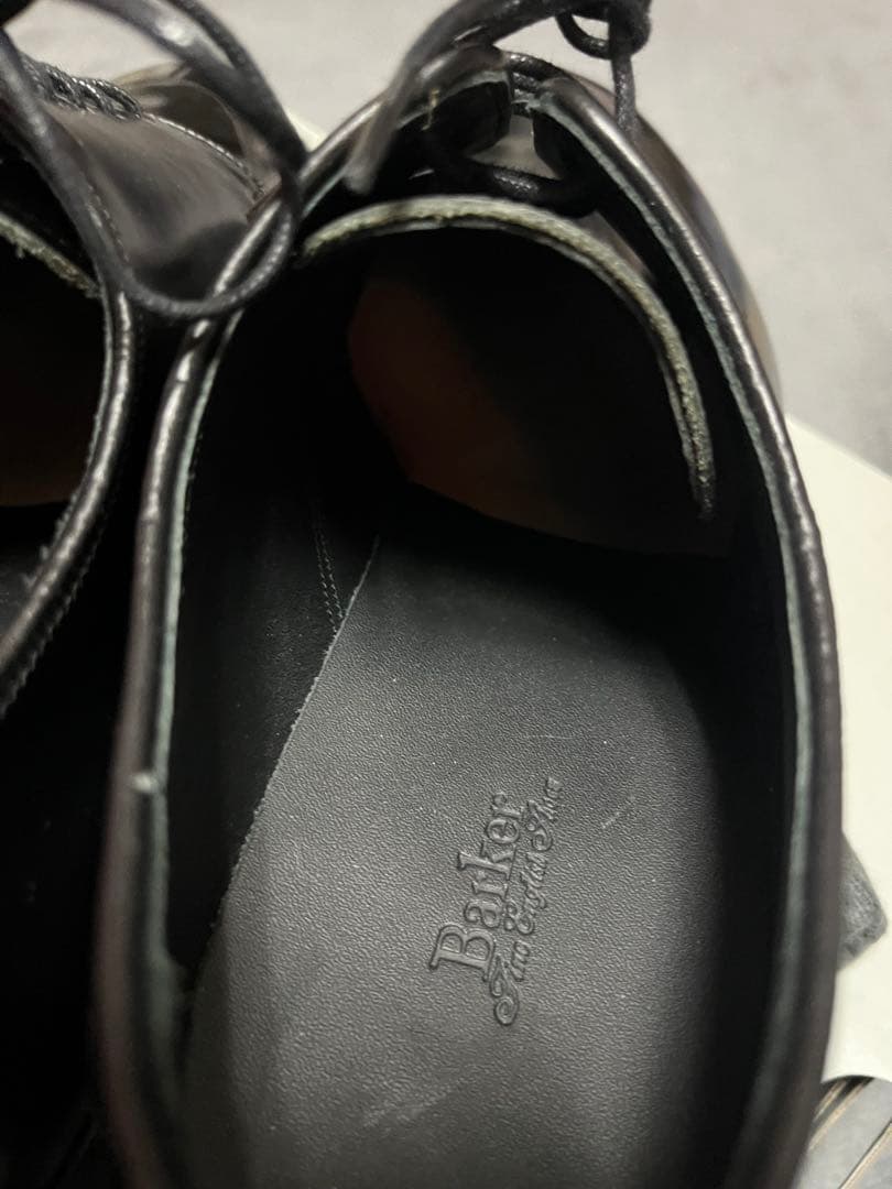 「使用なし」Barker Uチップ 黒　UK7 F