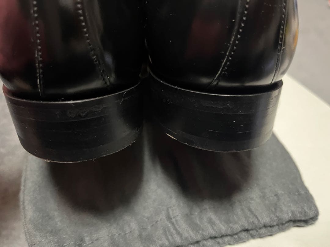 「使用なし」Barker Uチップ 黒　UK7 F