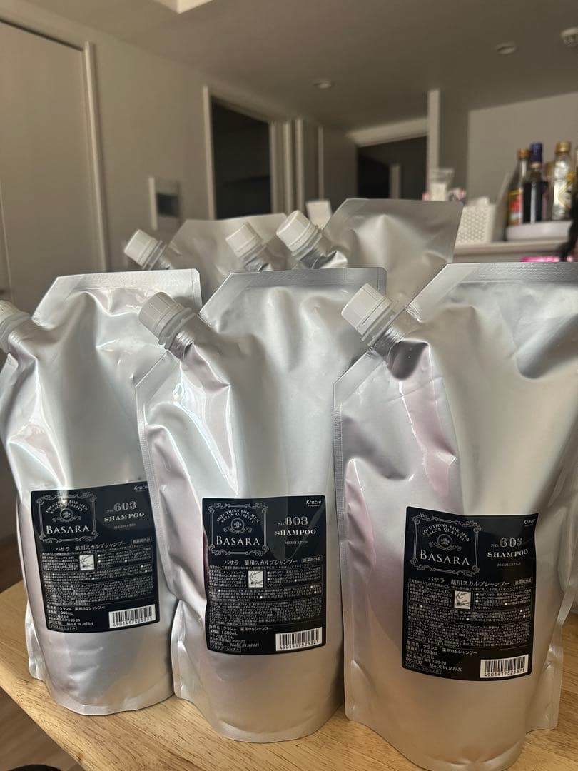 クラシエ バサラ 603 薬用スカルプシャンプー 1000ml 詰め替え×6