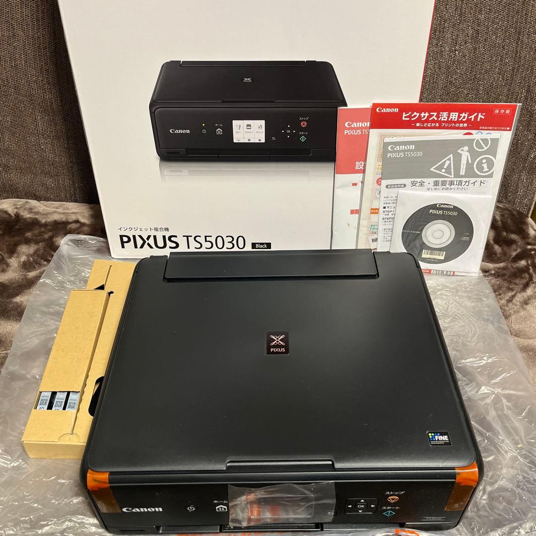 未使用品キャノンCanon プリンター PIXUS TS5030 ブラック