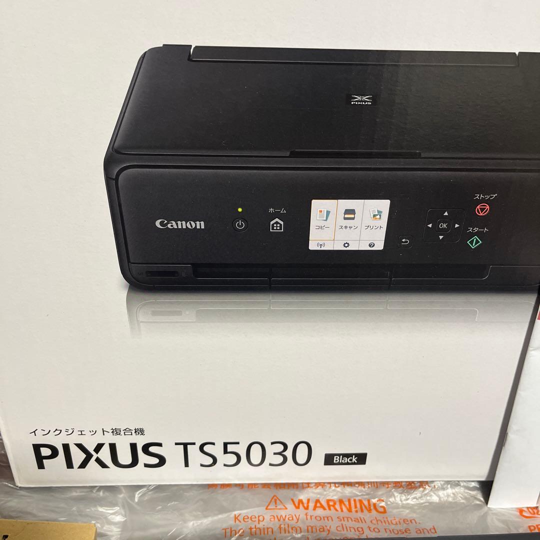 未使用品キャノンCanon プリンター PIXUS TS5030 ブラック