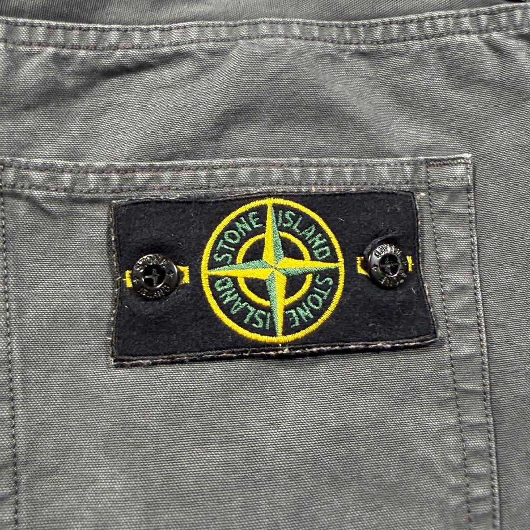 ストーンアイランド　グレー　カーゴパンツ　5915J4BXM 34サイズ