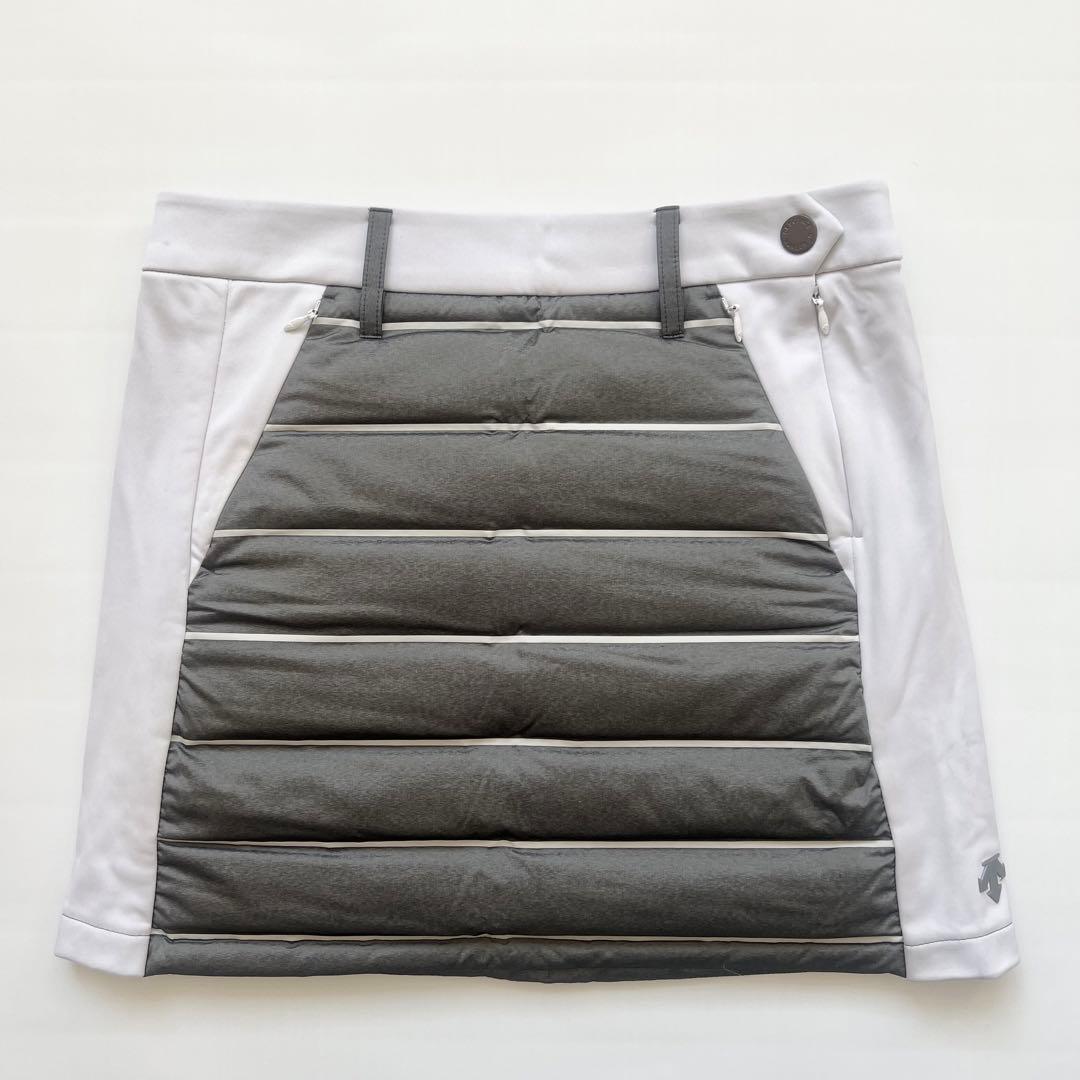 DESCENTE GOLF デサントゴルフ　中綿　ダウン　スカート　XS グレー