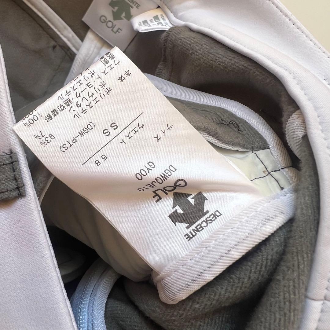 DESCENTE GOLF デサントゴルフ　中綿　ダウン　スカート　XS グレー