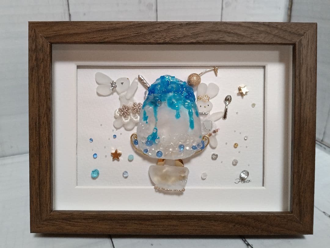 シーグラスアート　み〜様　ご確認用　3点