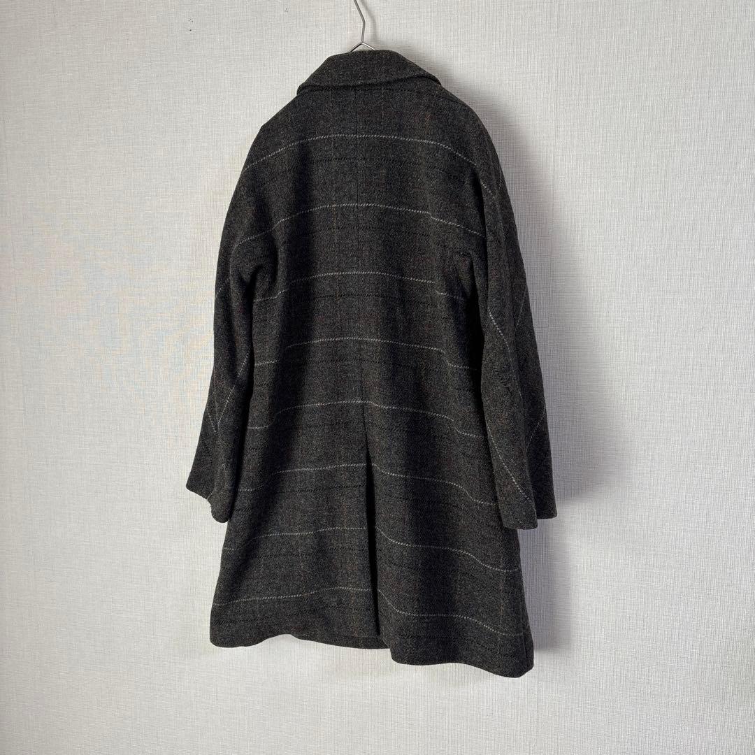 MARGARET HOWELL マーガレットハウエル ウール チェック コート