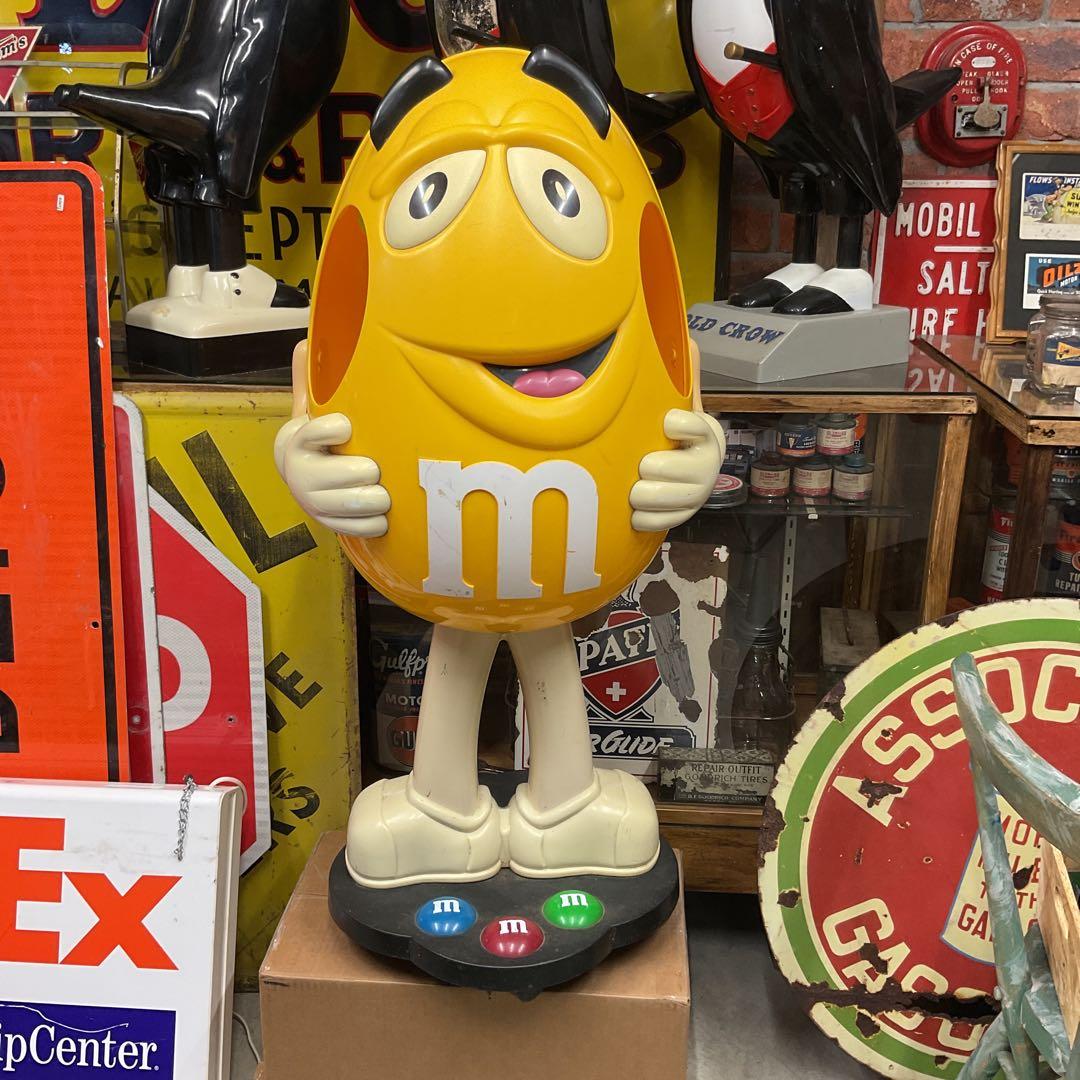 USA M&Mディスプレイ　イエロー