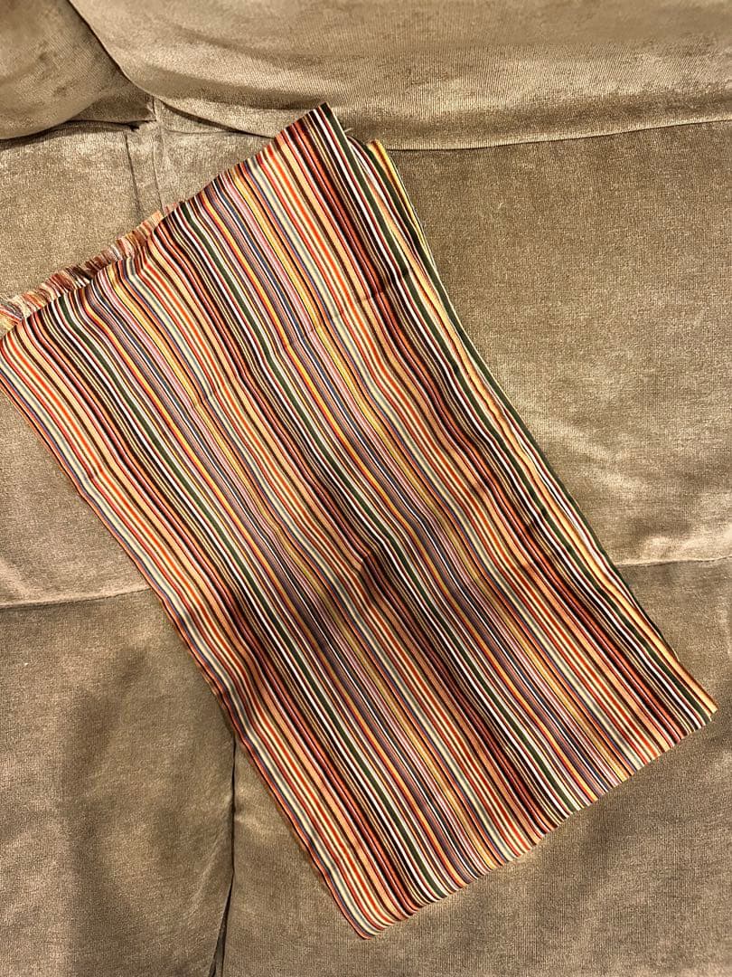 ポールスミスマルチカラーストライプストール