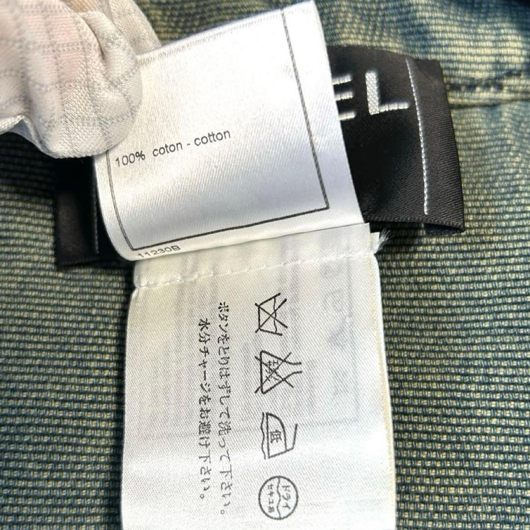 CHANEL シャネル デニムジャケット ココマーク シャーリング加工 長袖