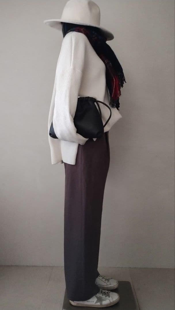 TN様　Deuxieme Classeウールワイドパンツ