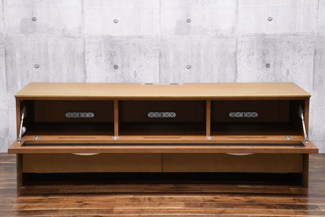 EGC69 カリモク テレビボード QU52 オーク材 モルトブラウン 18万