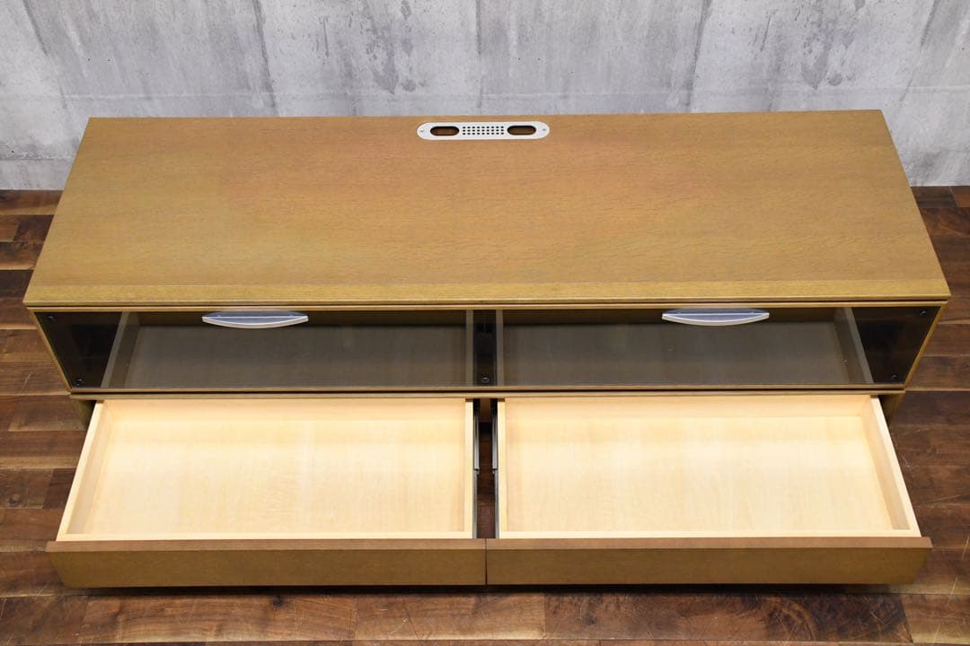 EGC69 カリモク テレビボード QU52 オーク材 モルトブラウン 18万