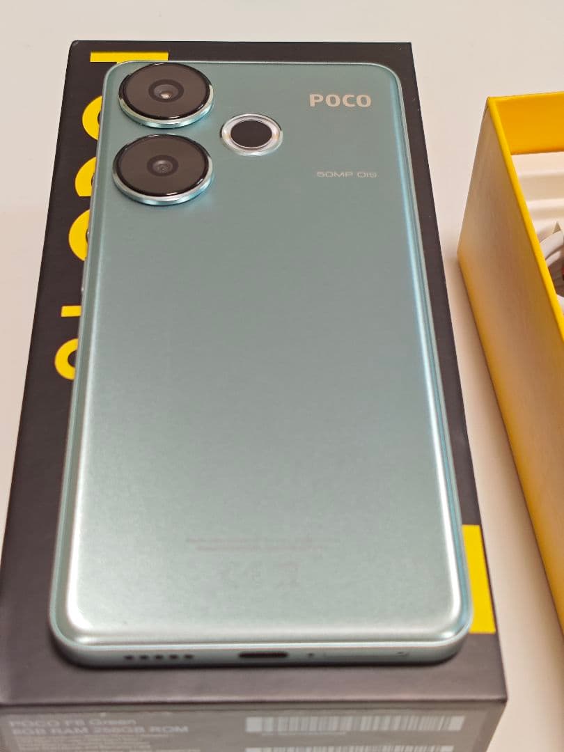 POCO F6 8GB/256GB グローバル版 グリーン