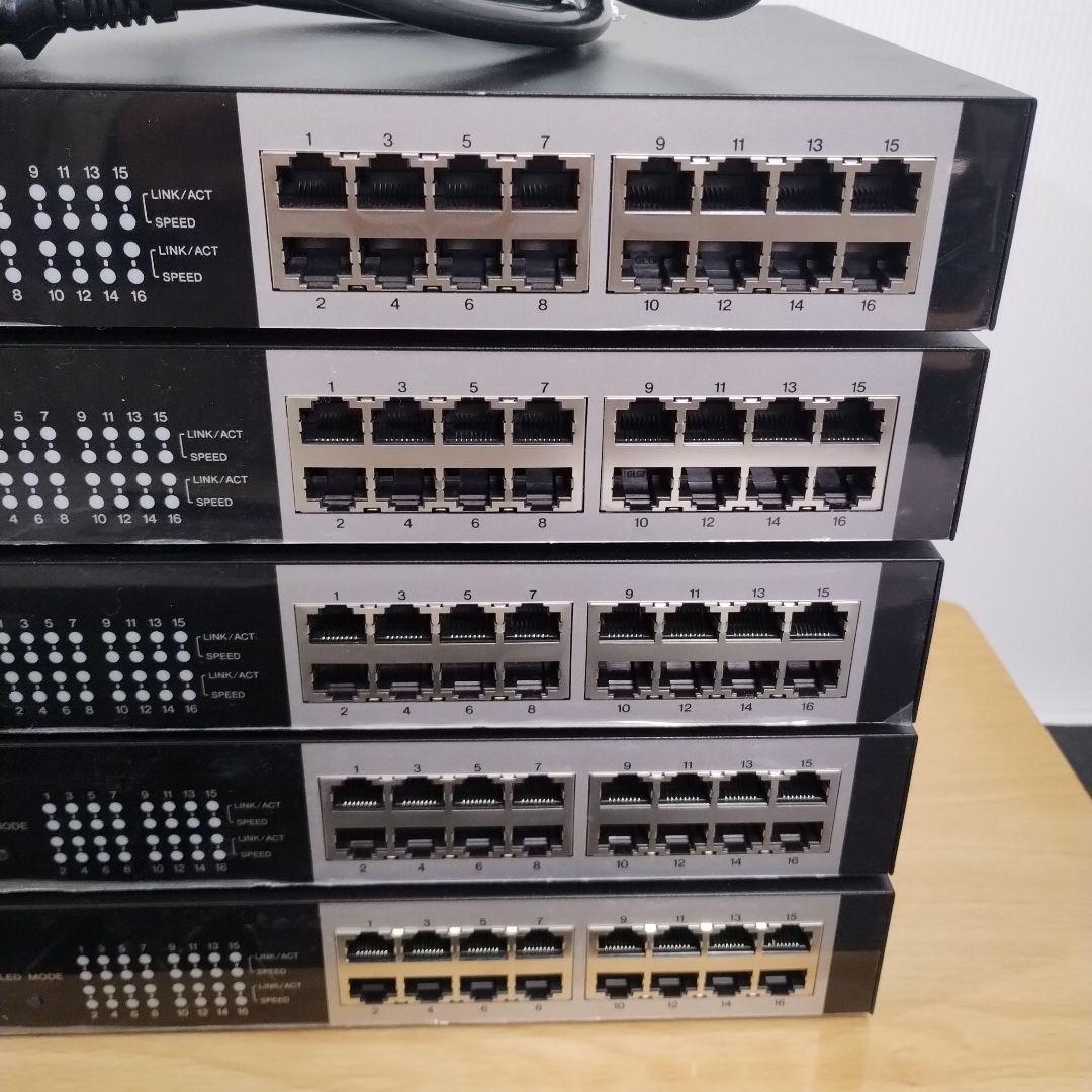 YAMAHA SWX2210-16G スイッチングハブ　5台セット　まとめ5-9