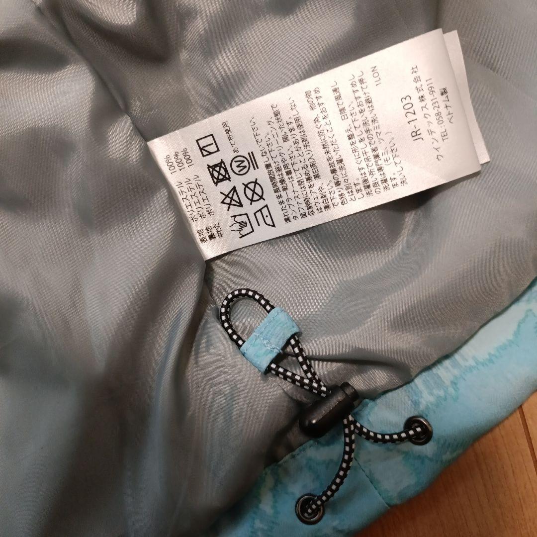 rie 　nima スキーウェア キッズ 150 水色　紺色　新品