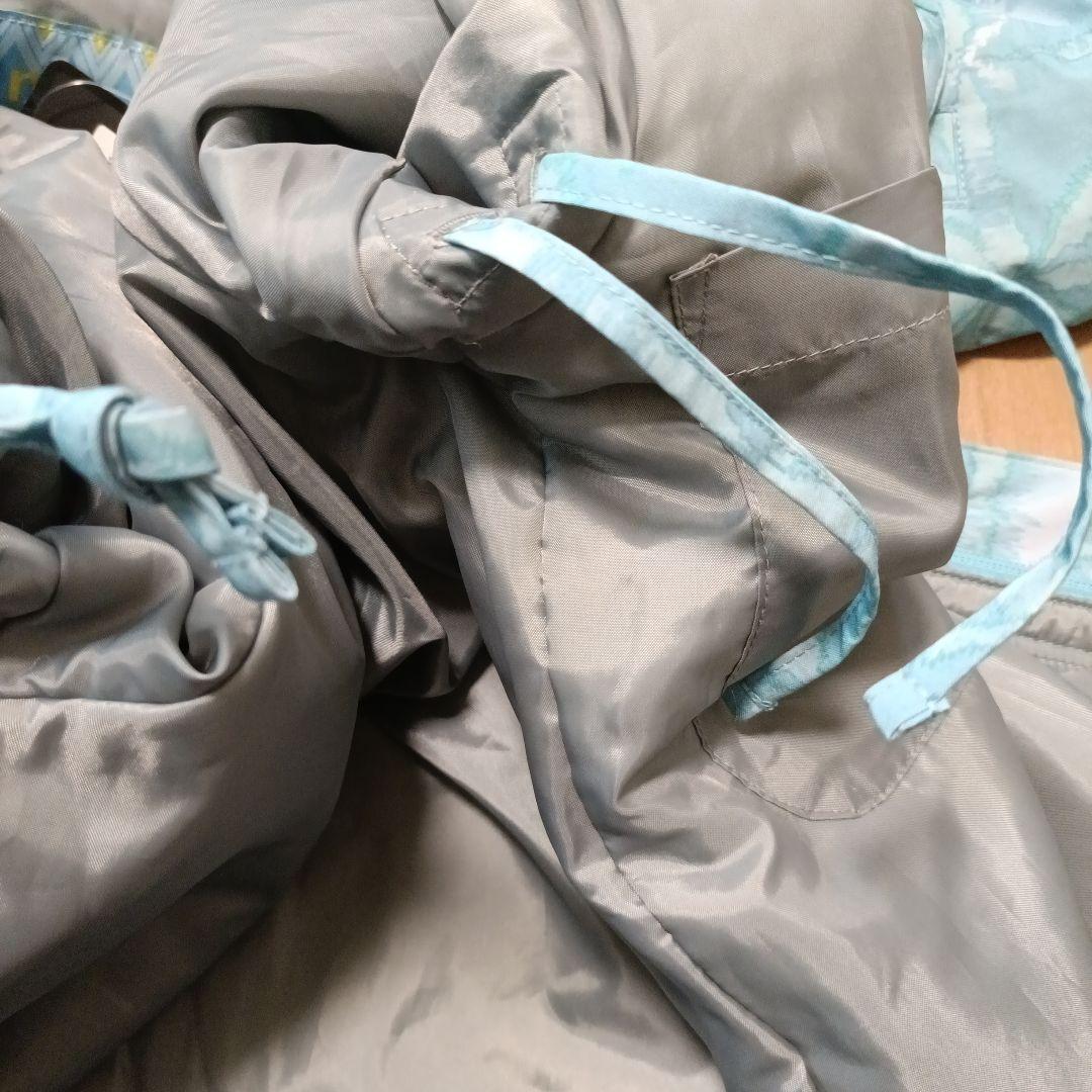 rie 　nima スキーウェア キッズ 150 水色　紺色　新品